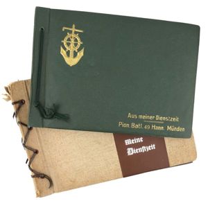 Set of 2 WH (Heer)/RAD Photo Albums