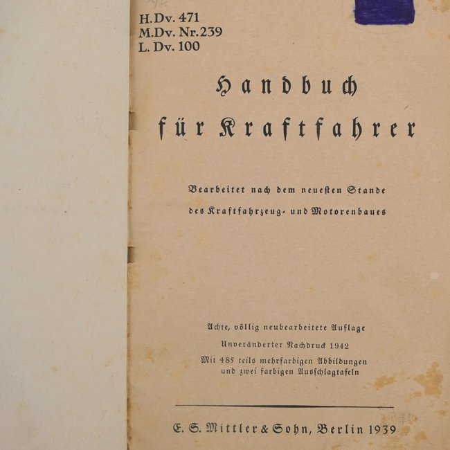 WH (Heer) 'Handbuch für Kraftfahrer' — image 2