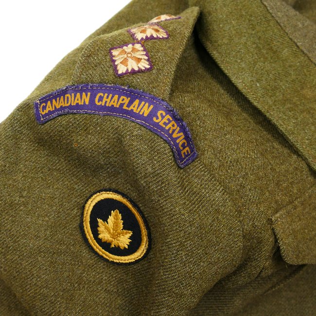 Canadian Chaplain Service Battle Dress Jacket — image 2
