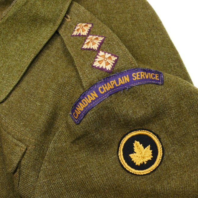 Canadian Chaplain Service Battle Dress Jacket — image 3