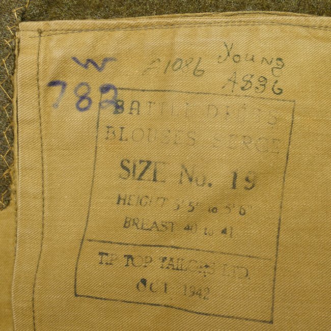 Canadian Chaplain Service Battle Dress Jacket — image 7