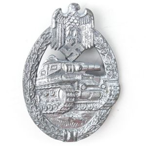 'Panzerkampfabzeichen in Silber'
