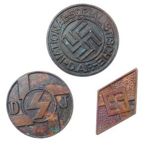 Unfinished set of Membership Badges