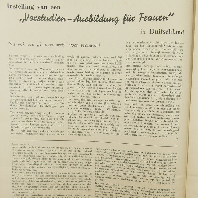  Studentenfront Newspaper October 1942 — image 3