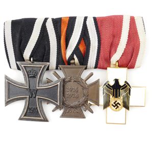3-Piece 'Social Welfare' Medal Bar