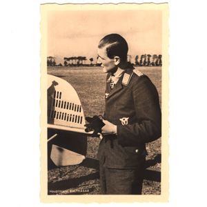 Hoffmann 'Ritterkreuz' Postcard - 'Hauptmann Balthasar'