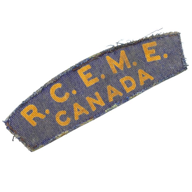 Canadian 'R.C.E.M.E. Canada' Shoulder Title — image 2