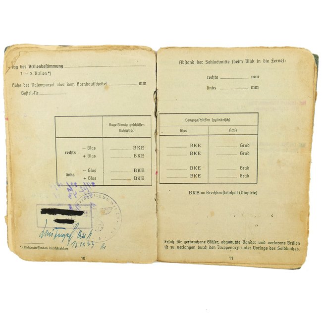 Luftwaffe 'Fallschirmjäger' Soldbuch — image 10