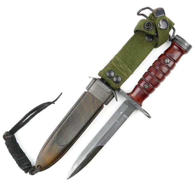 Dutch M4 Bayonet with Scabbard M8A1 — image 2