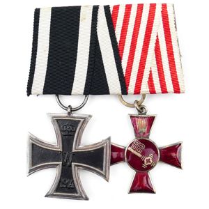 WW1 2-Piece Medal Bar