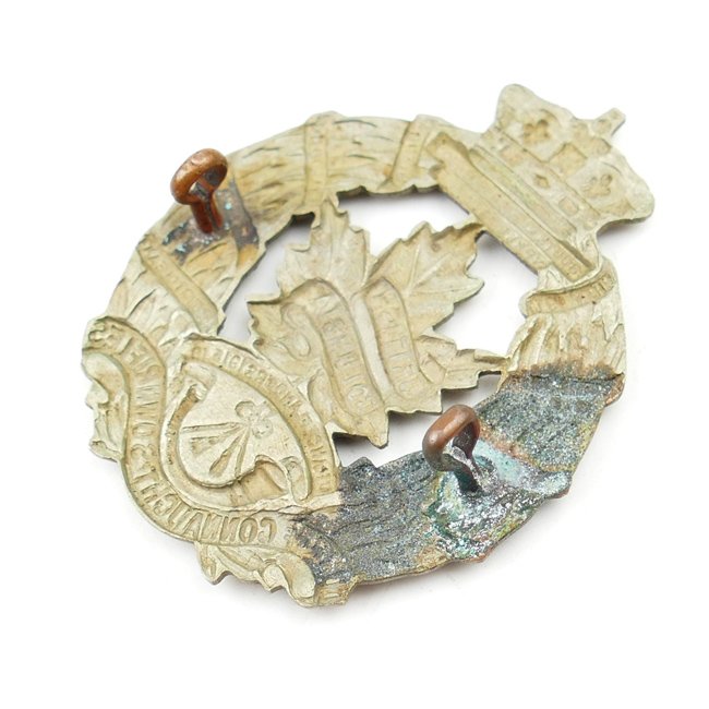 British Columbia Regiment Cap Badge — image 4
