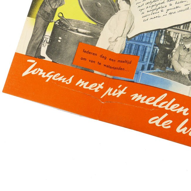 Dutch 'Waffen-SS' Recruitment Flyer/Poster — image 3