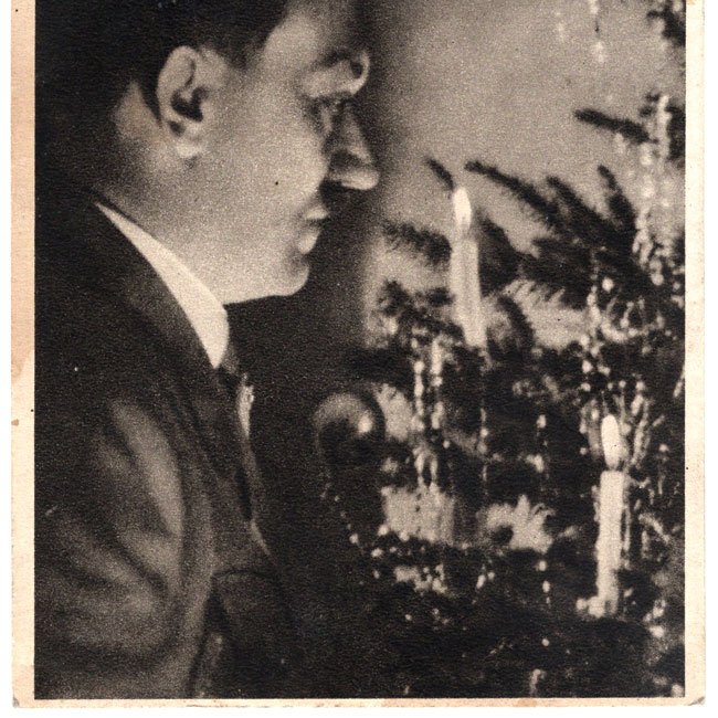 'Adolf Hitler Christmas' Postcard — image 3