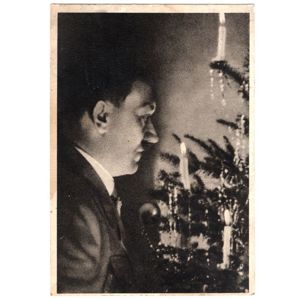 'Adolf Hitler Christmas' Postcard