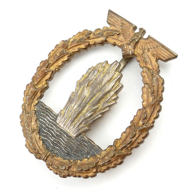 Kriegsmarine Minesweeper War Badge — image 2