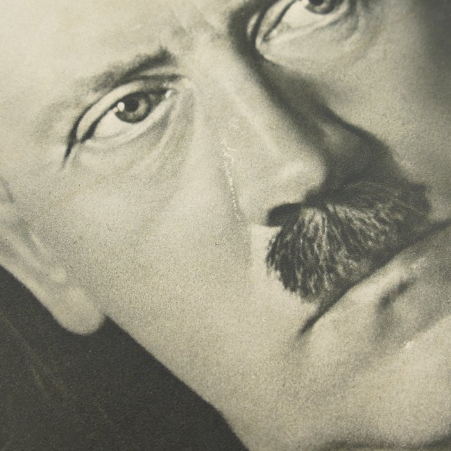 Framed 'Adolf Hitler' Hoffmann Photograph — image 3