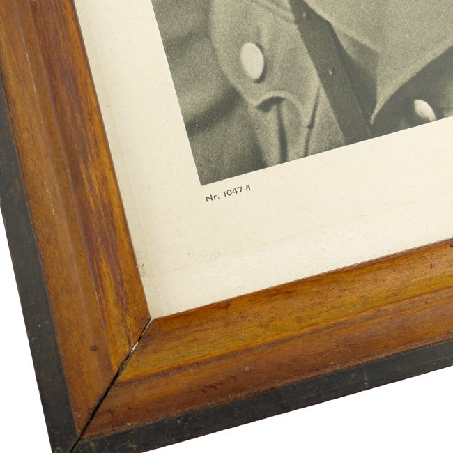 Framed 'Adolf Hitler' Hoffmann Photograph — image 4
