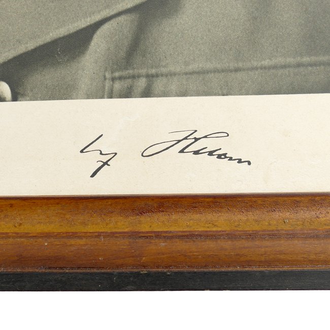 Framed 'Adolf Hitler' Hoffmann Photograph — image 5