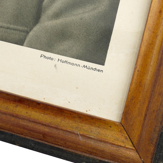 Framed 'Adolf Hitler' Hoffmann Photograph — image 6
