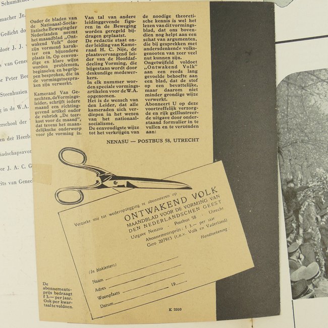 NSB Magazine 'Ontwakend Volk' - 'WA-Nummer' — image 3