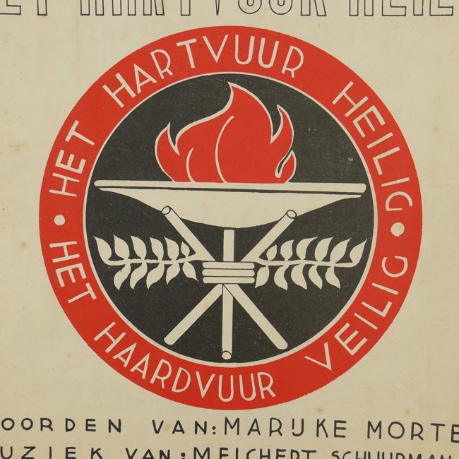 NSVO 'Het Hartvuur Heilig' Lyrics Flyer — image 2