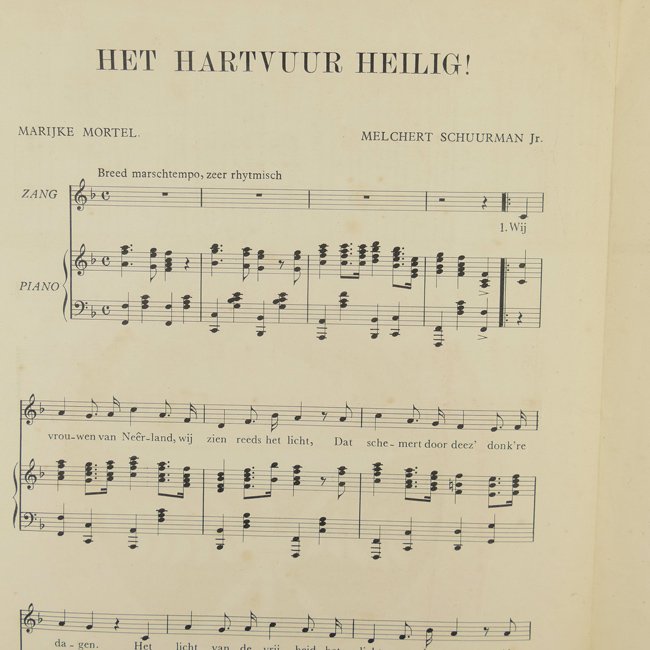 NSVO 'Het Hartvuur Heilig' Lyrics Flyer — image 4