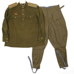 Russian Airforce Senior Lieutenant's M43 Gymnasterka