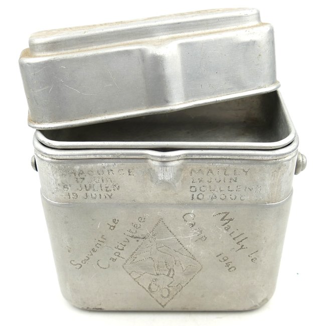 French Prisoner of War Engraved Mess Kit — image 7