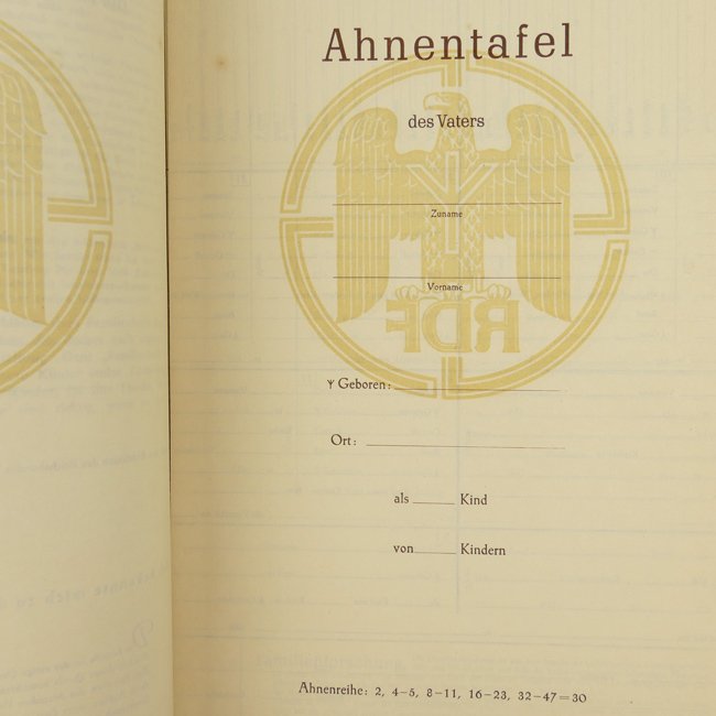 German Family Records Book — image 5
