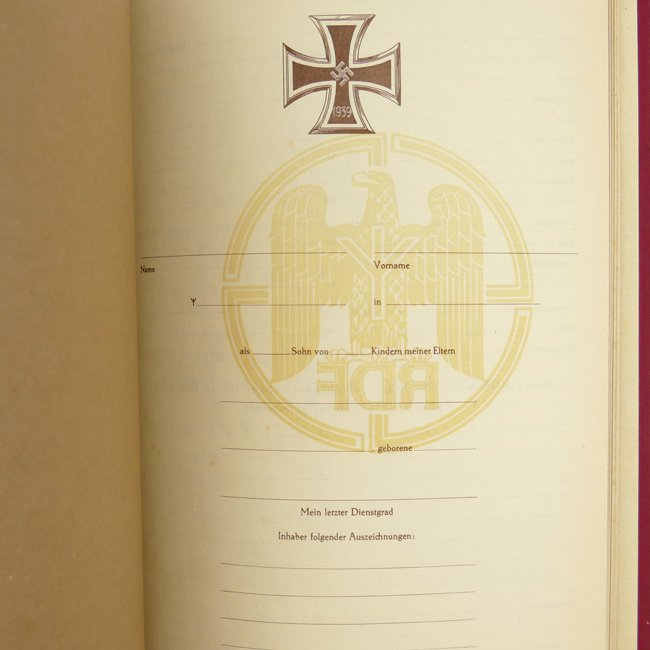 German Family Records Book — image 7
