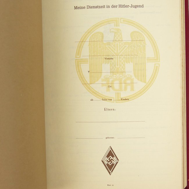 German Family Records Book — image 9