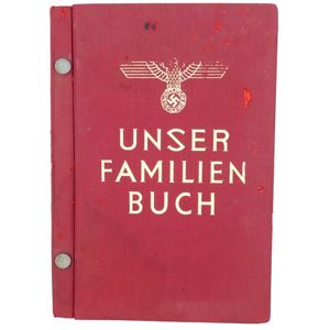 German Family Records Book
