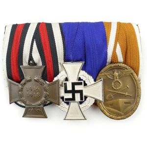 3-Piece Medal Bar