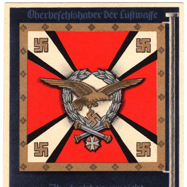 'Auto Standarte Hermann Göring' Postcard by Gottfried Klein — image 2