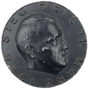 'Adolf Hitler' Wall Plaque 11 March 1938