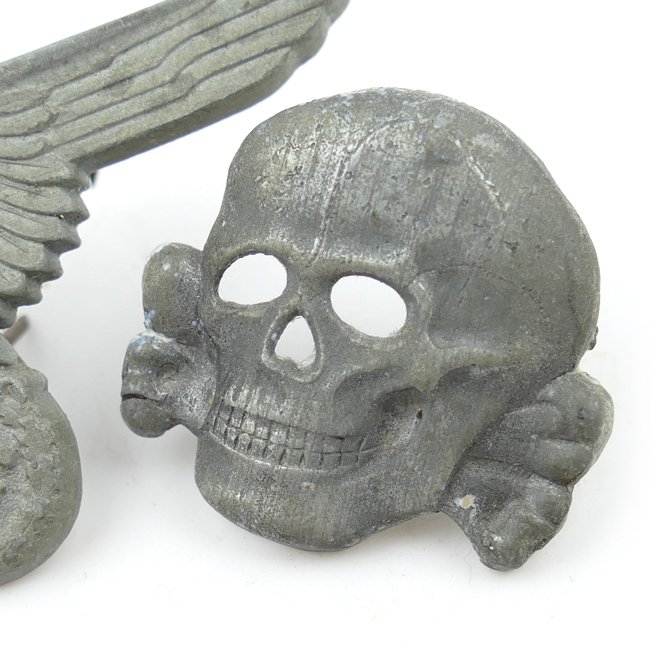 Waffen-SS Visor Cap Eagle & Skull — image 2