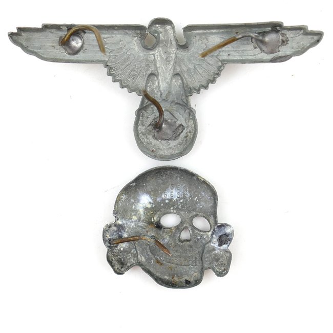 Waffen-SS Visor Cap Eagle & Skull — image 4