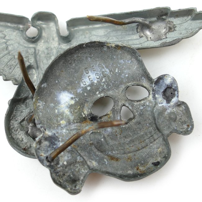 Waffen-SS Visor Cap Eagle & Skull — image 5