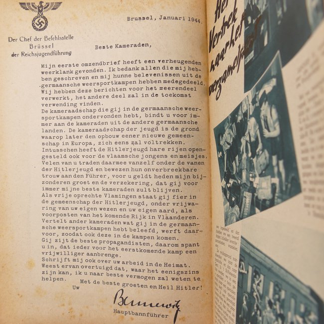 Flemish 'Germaansche Jeugd' Propaganda Booklet — image 2