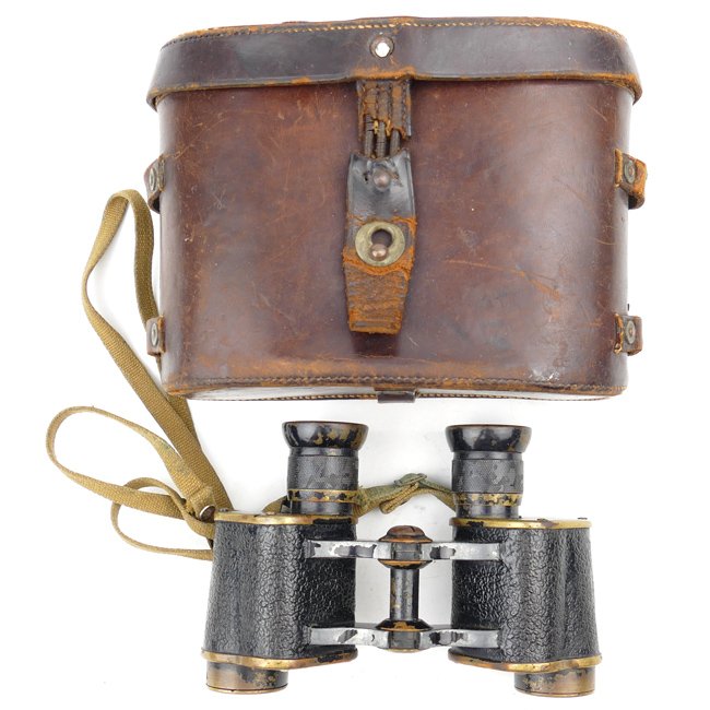 Cased British No. 3 Mark II Binoculars 1918 — image 2