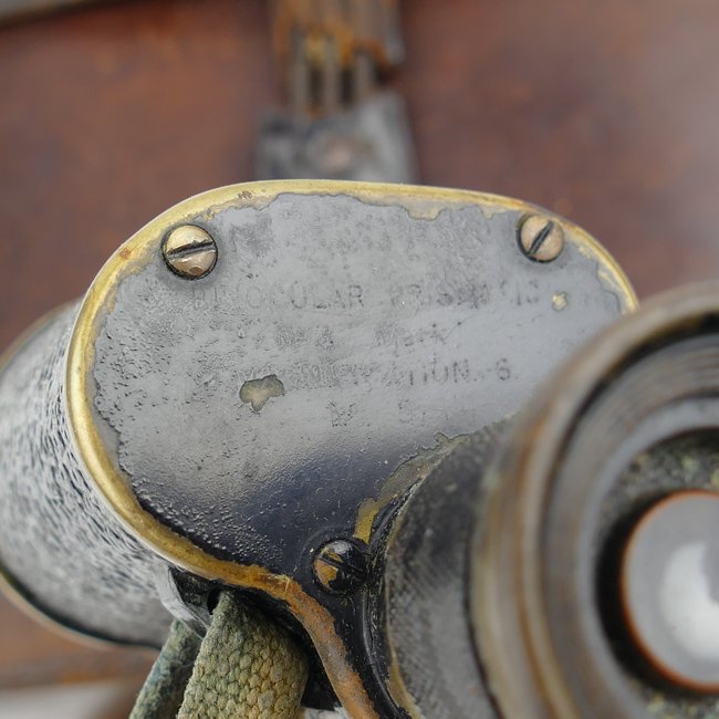 Cased British No. 3 Mark II Binoculars 1918 — image 4