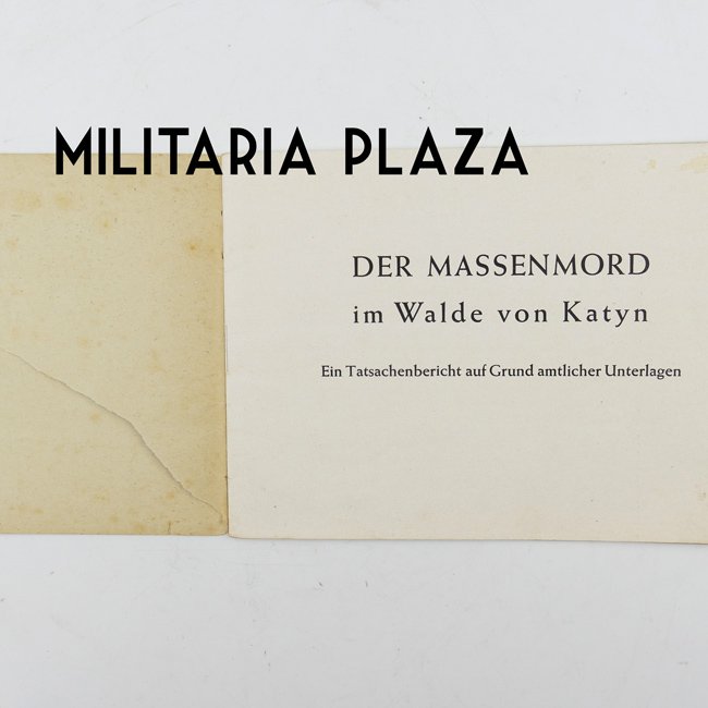 Booklet: 'Der Massenmord im Walde von Katyn' — image 2