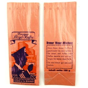 German 'Bremer Lloyd-Kaffee' Pouch