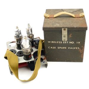 Canadian Wireless Set No.19 Case Spare Valves