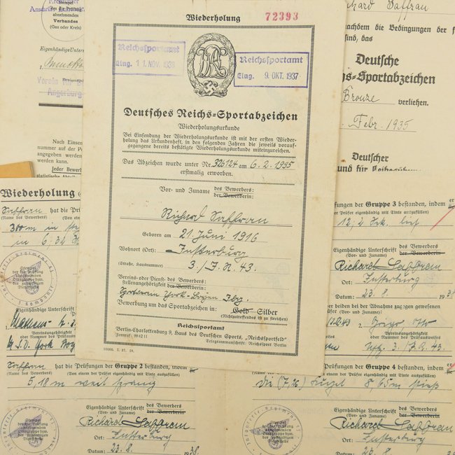 WH (Heer) Award Document Grouping — image 6