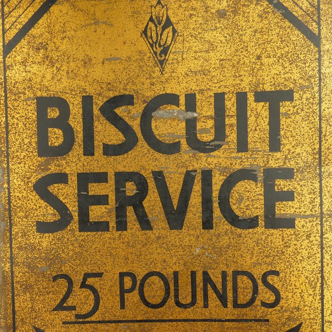 British Service Biscuits Tin 1941 — image 2