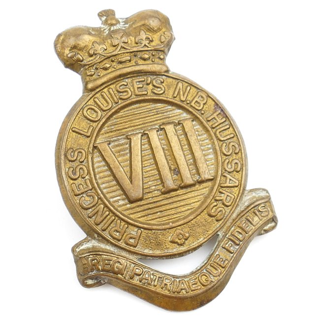 8th Canadian Hussars Cap Badge — image 2