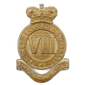 8th Canadian Hussars Cap Badge