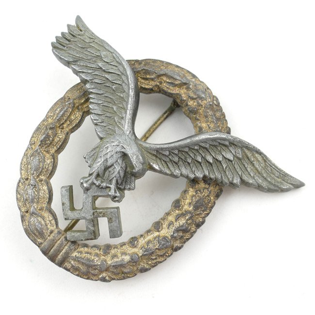 Luftwaffe Pilot's Badge - 'FLL' — image 2