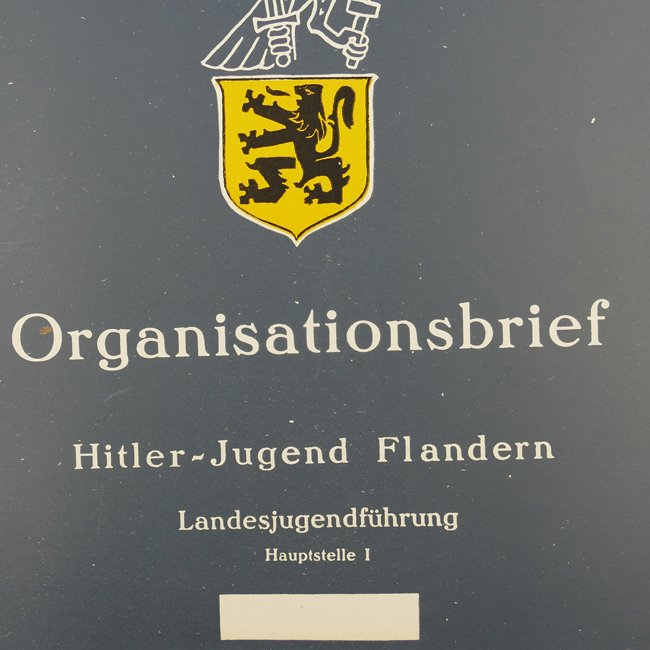 'Organisationsbrief Hitler-Jugend Flandern' — image 3